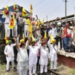 Railway department faces increased problems with passengers due to farmers’ strike