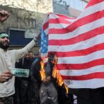 Pro-Palestinian protesters burn American flag in NYC, chant ‘death to America’: Watch