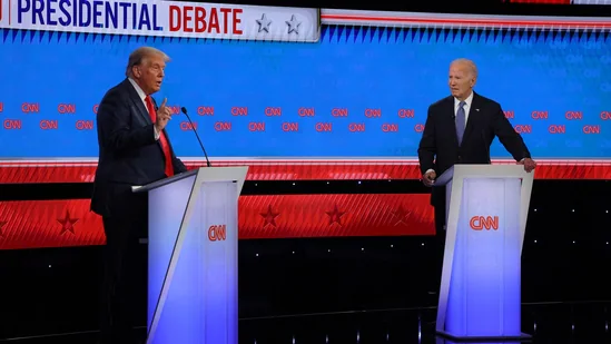 Biden and Trump Trade Personal Attacks in Heated Debate