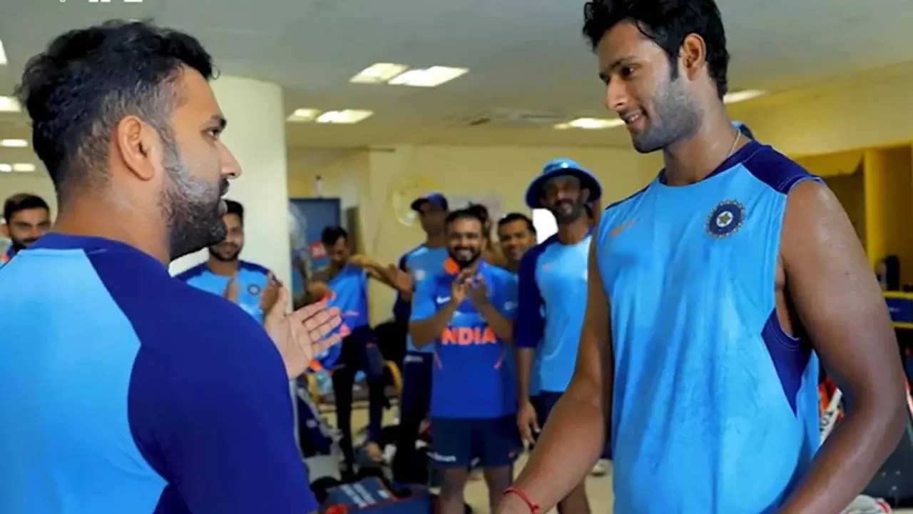 Rohit Sharma and Rahul Dravid