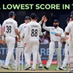 Complete List of India’s Lowest Test Scores at Home and Abroad