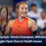 Zheng, Olympic Tennis Champion, Withdraws from Ningbo Open Due to Health Issues